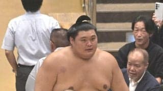 大の里が勝率・３７５“鬼門４日目”に初黒星、高安が懸賞６１本をゲット「強い人に勝って達成感」【大相撲】