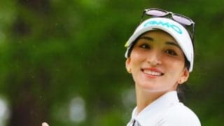 女子ゴルフ脇元華が小祝さくらとともに、前夜祭からの野球観戦「キャー」ノリノリでホークス応援