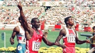 カール・ルイスＶＳベン・ジョンソンで沸いたソウル五輪 ３８年たっても忘れない米英雄の困った顔