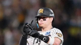 【阪神】佐藤輝明、打者不利な「カウント０－２」Ｖ打　打率０割台、８連敗危機で一流を証明