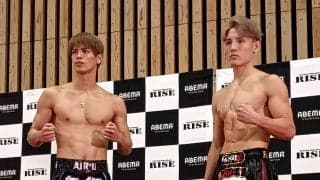 【RISE】白鳥大珠「本当に今回、会長を信じて」YURA「お金より名誉、格好良い姿を」