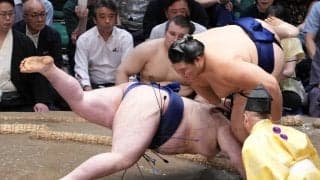 横綱大の里まともに引いてヒヤリの白星　解説の琴風さん厳しく「前途多難だね」