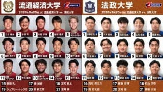両軍の注目ルーキーは登場するか。関東大学リーグ戦の好カード「流通経済大学×法政大学」