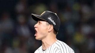 阪神　先発・大竹は７回２安打無失点の快投