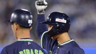 ヤクルト　接戦制して連敗３でストップ　先発・山野が八回途中、１失点で１１勝目　八回はサンタナの右前適時打、新人・松下の中前２点打で３得点