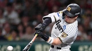 阪神・佐藤輝　２試合連続Ｖ打で勝利打点「１９」　１位バースの「２２」超え見えた　四回森下撃ち右前打「結果出せて良かった」