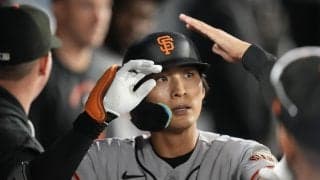 ジャイアンツ李政厚がドジャース戦でメジャー自身初の２桁本塁打「いい反応でした」解説者も絶賛