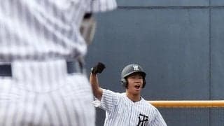 【高校野球】常葉大菊川８強！６番大石玲央斗が２安打５打点「打つべき球を打てている」／静岡