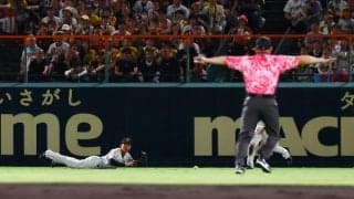 【阪神】木浪聖也に続いて立石正広も…全く同じように風に流されて落球　読み切れない甲子園の風