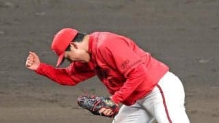 広島が連敗ストップ　栗林が八回途中１失点で７勝目、好相性の阪神打線相手に安定した投球　打線は佐藤啓が先頭打者弾、中盤、終盤にも加点