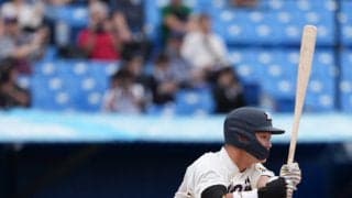 ドラフト上位候補の明大・榊原七斗、秋リーグ初戦で２安打２打点「ミスショット少ない」スカウト