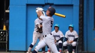 【高校野球】横浜が県内41連勝　新主将川上慧が５打点、日本代表の経験生きた／神奈川