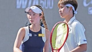  小堀桃子ペア 惜敗も快進撃で準V 