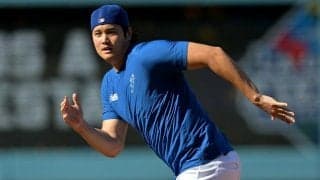 大谷翔平が負傷者リスト入り後初の走塁練習　ファン歓声、復帰時期は