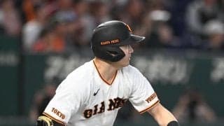 巨人　泉口友汰「すごくドキドキしました。なんとか食らいついて」決勝打に声弾む　３連勝中は７打点「９月で取り返そうと思って」