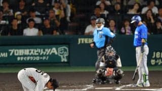 【DeNA】蝦名達夫の打席でバースデーソング　阪神才木浩人は“粋な対応”　虎党も拍手で祝う
