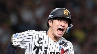 阪神　坂本誠志郎が吠えた！３７打席ぶり安打で感情爆発　甲子園が大歓声　チームメートは立ち上がって拍手　１１試合ぶりの９月初安打