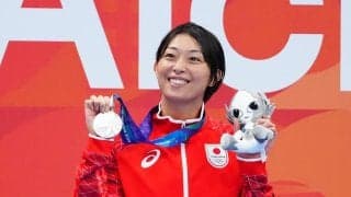 【競泳】35歳鈴木聡美、50m平泳ぎ日本新で５大会連続表彰台の銀メダル「だいぶすごいこと」