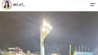 元ハマスタの快足美女が牧秀悟のグランドスラムに大興奮