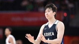 【バスケ】男子日本８点差で最終Ｑへ　第3Qは韓国のエース、イ・ヒョンジュンが連続3P