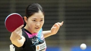 【卓球】木原美悠、単複２冠達成　カットマン佐藤瞳をフルゲームで逆転撃破／WTTアスタナ