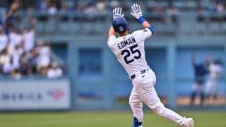 ドジャースが接戦制し４連勝　IL入り大谷翔平欠場　エドマン本塁打などで逆転勝ち