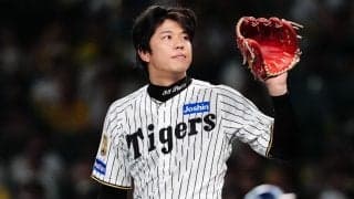 ピリピリ阪神のはずが…右手で“ポン”　エース右腕に野球ファン感動「敵味方関係なく素晴らしい」