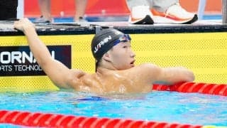 【競泳】17歳大橋信が100m平泳ぎ予選１位通過　決勝へ「勝負で負けないように」