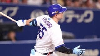 “力感ゼロ”から「なんでHR打ってんねん」　片手で運んだ28歳は「パワーえぐいなやっぱ」