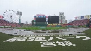 【楽天】雨天中止の前田健太はスライドせず　吉井理人監督「この雨で、残念ですね…」