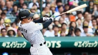 【阪神】森下翔太「初球から積極的に」先制二塁打、初回に先発ルーカス援護　通算500安打達成