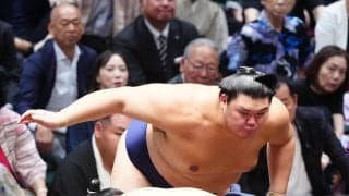 藤凌駕、初の結びで横綱大の里に黒星「もったいない一番。もっと相撲をとりたかった」