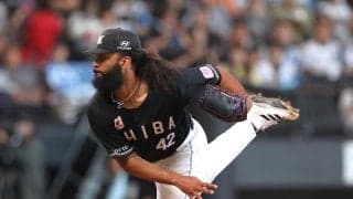 【ロッテ】ジャクソンが22日のオリックス戦にスライド先発「ピッチングもしっかり晴れ晴れと」