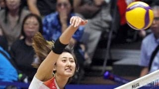 【バレー女子】日本、４８年ぶり金メダルへ“高い壁”中国と決勝　１８５センチの秋本美空「高さに対し、どう点数を取っていくか」今夜７時２０分開始予定
