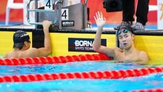 【競泳】小島夢貴、200mのリベンジ金「いずれは超せるように」マルシャンへライバル宣言