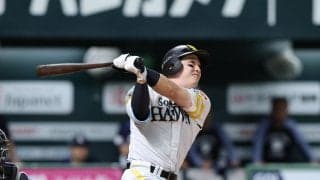 【ソフトバンク】栗原陵矢、10試合ぶり38号ソロ「とにかく自分の打撃をすることに集中した」