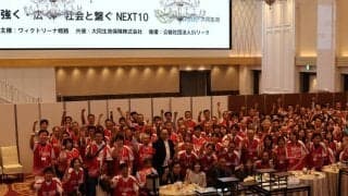 ＳＶリーグ・ヴィクトリーナ姫路と大同生命が地域活性化イベント　新本拠地でのプレシーズンマッチはストレート勝ち