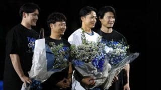 【日本ハム】中島卓也が引退セレモニーで“最後の守備練習”「（一塁に）届いて良かった」苦笑い