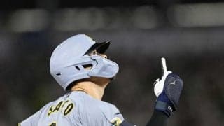 阪神・佐藤輝　セ単独トップ３６号　初回７球で４点先制からの大乱戦　３度の好機凡退も勝利に安堵「勝てたのが、一番大きい」