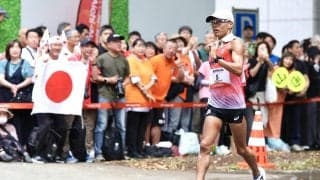 【陸上】男子ハーフ競歩銀の山西利和「難しい…」ペナルティーから２位死守も「金メダルに未練」