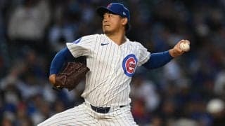 カブス今永昇太、５回４安打１失点無四球７Kの奮投も勝敗つかず