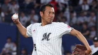 超速健在に球場騒然…46歳レジェンドが「えぐい」　始球式でキレキレ「この人はガチ」
