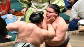 旭富士は十両明生を破り西幕下筆頭で５勝目　最速新十両に大きく前進【大相撲】