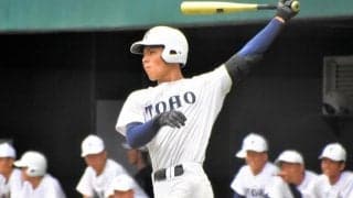 東海大会出場へ「起爆剤」に期待　父が元中日投手の東邦・朝倉陸選手