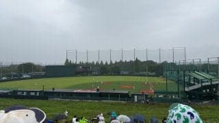 【ヤクルト】戸田球場、最後の公式戦は降雨ノーゲーム　城石２軍監督「これも記憶に残る１日に」