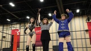 【東京女子】桐生真弥が地元群馬で勝利　上福ゆきとの「東洋盟友」に涙「一緒に立てるリングが」