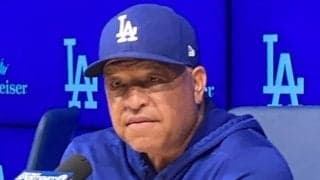 ロバーツ監督、珍しく控えめ発言　１６日ぶり復帰の大谷翔平に「過度の期待しない」「本塁打を打つか言えない」　チェック項目は「強度」「軌道」　今季初２番の理由も説明