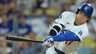 大谷翔平「２番DH」で16日ぶり出場　第４打席は中飛　フェンス際への大飛球に歓声上がる