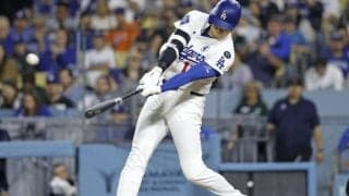 大谷翔平が万全復帰！　復帰即安打→第４打席で１１７メートル大飛球　山本由伸は６回４失点９敗目もＭＬＢ単独ＱＳ王　ド軍連勝止まりＰＯシード権確定は持ち越し