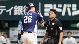 西武ネビンに制裁　厳重注意＆罰金10万円、NPB発表…前日に侮辱行為で退場処分